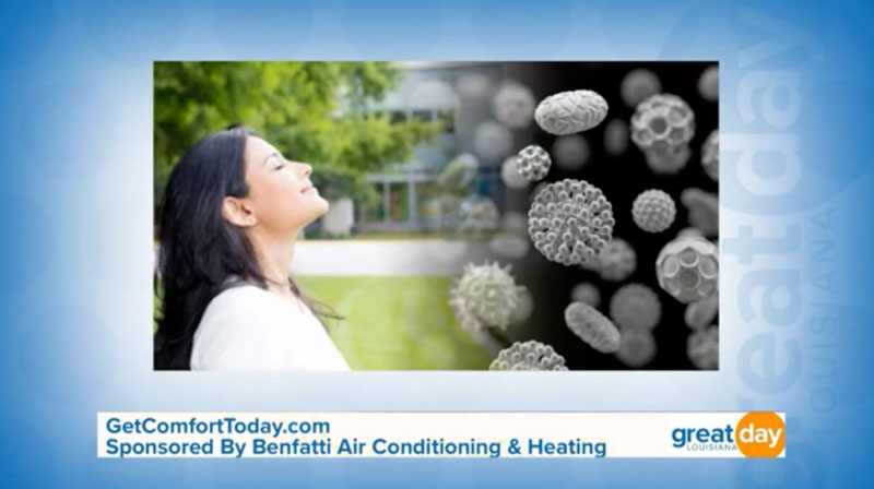 Benfatti Great Day Louisiana, Air Quality